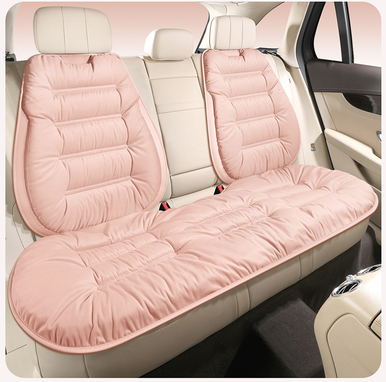 Winter General Motors Short Plush Thickened down Rear Seat Cover Cushion Seat Cover Seat Cushion Warm Cushion Non-Shedding