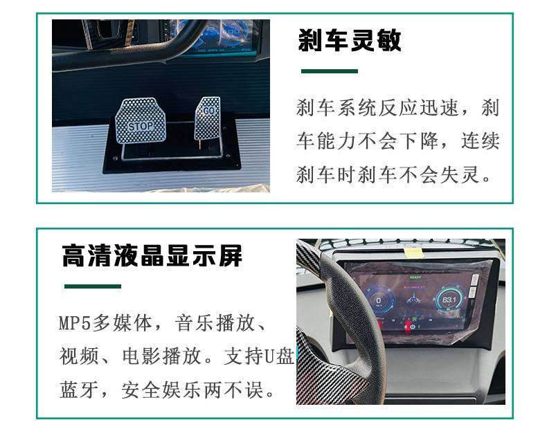 Electric Golf Cart Four-Wheel Scenic Area Park Viewing Reception Vehicle Hotel Airport Shuttle Golf Cart