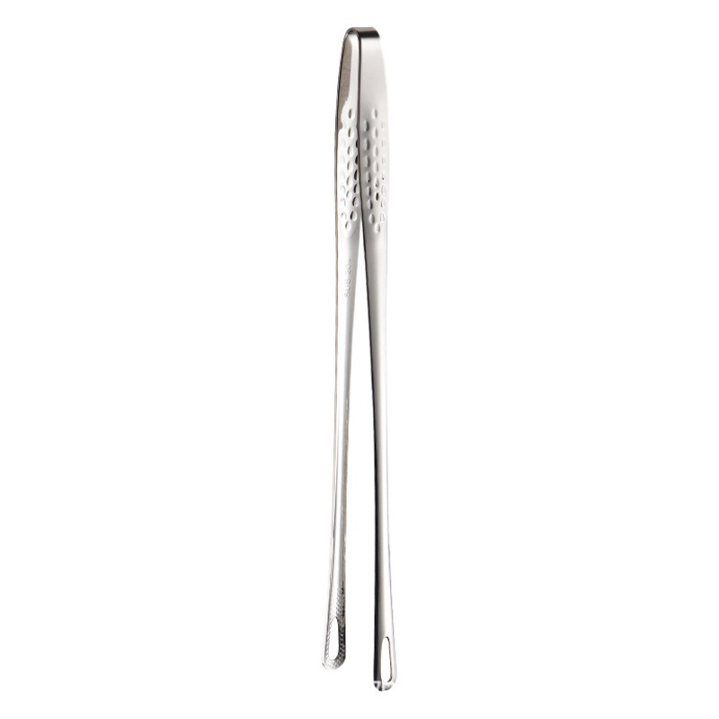 Korean style barbecue clip edible stainless steel barbecue clip steak clip Golden buffet barbecue clip lengthened bread clip