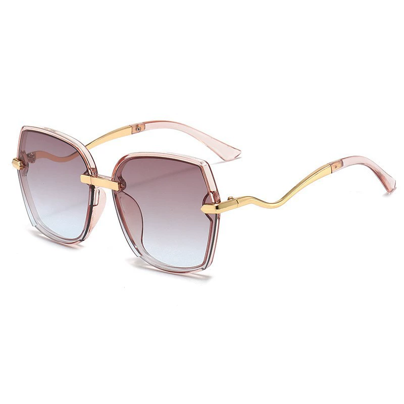 Capacious sunglasses, glasses solar-powered, Korean style, high-quality style, internet celebrity, UV protection