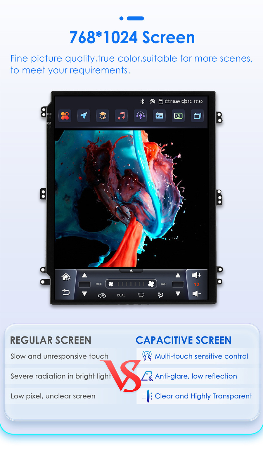 Suitable for Chevrolet Cruze 08-12 9.7inch Vertical Screen Large Screen Android Gps Car Navigation Carplay