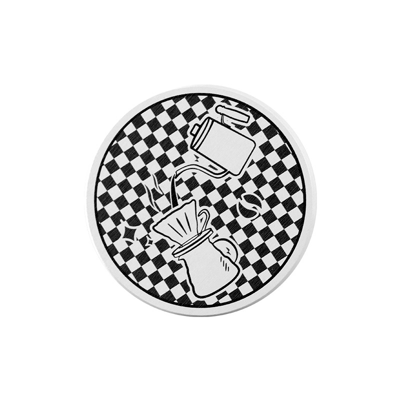 세라믹 단열 매트 - 손으로 끓인 주전자 패턴