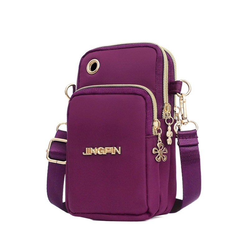 Bolso de mujer, bolso de hombro para teléfono móvil de nuevo estilo, bolso deportivo de estilo coreano a la moda, bolso cruzado informal para el hombro, bolso pequeño para teléfono móvil image 1