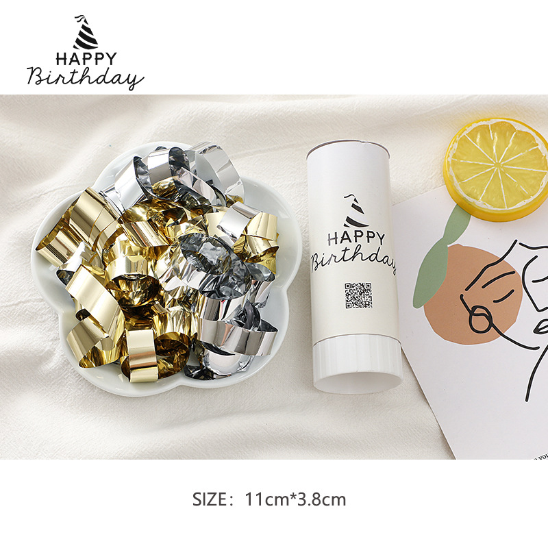 Cumpleaños saludo giro de la mano pequeños fuegos artificiales cinta fuegos artificiales de mano pequeños fuegos artificiales fiesta de cumpleaños Día del Maestro tubo de fuegos artificiales