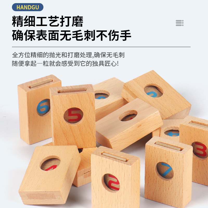 Niños 3 - 6 educación temprana descifrar juegos de tarjetas de torre entrenamiento de pensamiento lógico madera descompresión de tarjetas juguetes competitivos