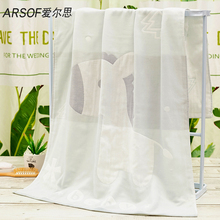 P66D爱尔思纯棉家用吸水浴巾三层纱布可穿可裹儿童新款夏季薄款不