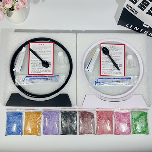 3D Quicksand Painting Handmade DIY Material Package Semi-Finished Ornaments Creative Decompression Company Event Team Building Production Tutorial