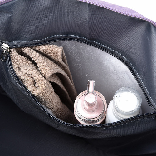 Folding travel bag, independent shoe compartment, fitness bag, waterproof yoga bag, fashionable luggage bag, boarding bag, mother and baby bag