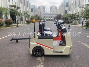 Car-driving electric tractor battery trailer head 2 tons 3 tons 6 tons factory warehouse transfer truck trailer