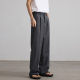 LKTM Men's# Spring and Summer Korean Three-dimensional Pleated Lazy Style Western Pants Men's Simple Relaxed Loose Casual Pants