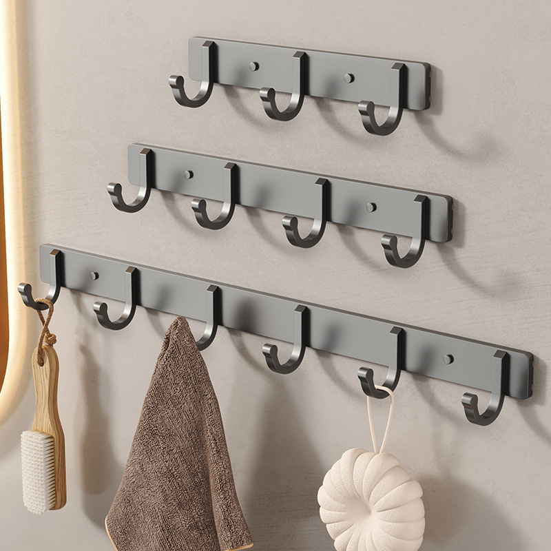 Hook Punch-free Strong Adhesive Wall Wall Hanging Bathroom Clothes Towel Hanger Wall Bathroom Kitchen Door Hook Punch-free Strong Adhesive Wall Wall Hanging Bathroom Clothes Towel Hanger Wall Bathroom Kitchen Door