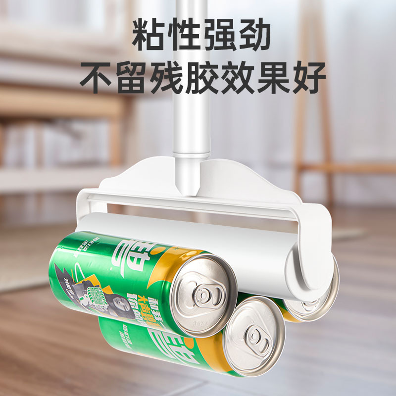 工厂直销粘毛卷纸批发宠物粘毛器卷纸替换芯可撕式粘尘滚筒贴纸|undefined