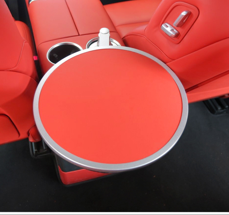 Ideal Ask World Weilai Xiaopeng Xiaomi Car Suspension Small Table Board Universal Dinner Plate Small Round Table Tea Tray Makeup Office