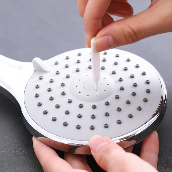 Show holes Cleaning brush bathroom Lotus puff head gap to clean the…
