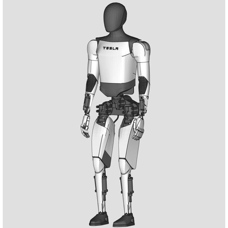 【Articulated Joints】Tesla Robot Tesla Optimus V2 【Articulated Joints】Tesla Robot Tesla Optimus V2