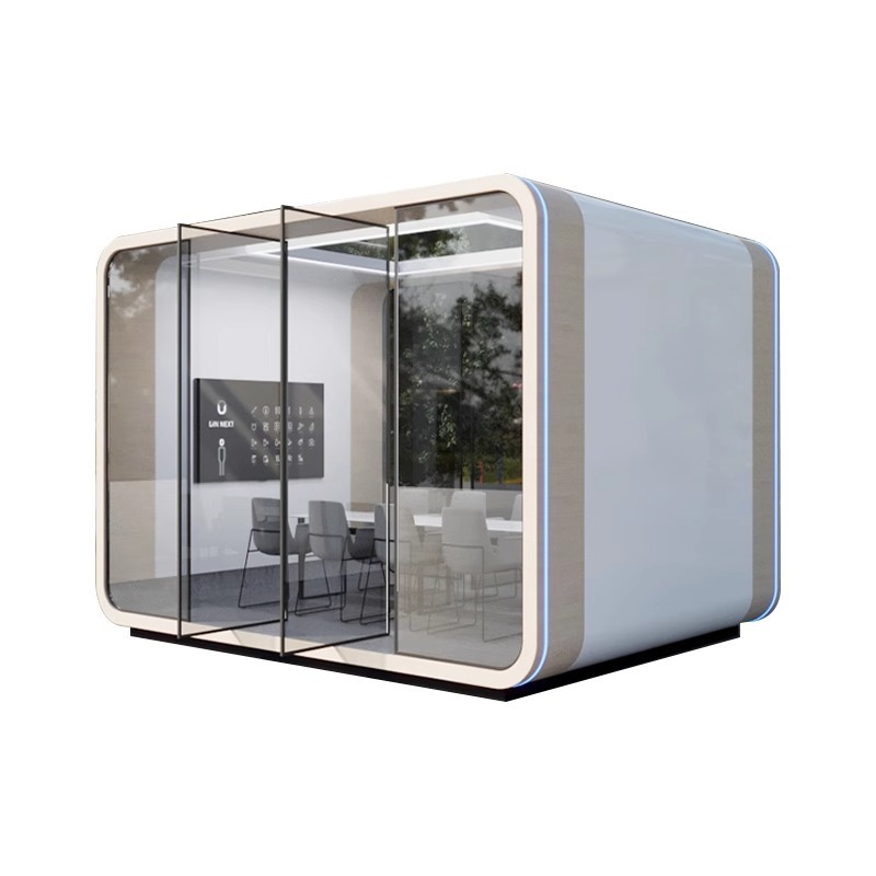 Área escénica al aire libre Red Apple Cocket People Camping Space Cocket Commercial Street Mobile Smart Office