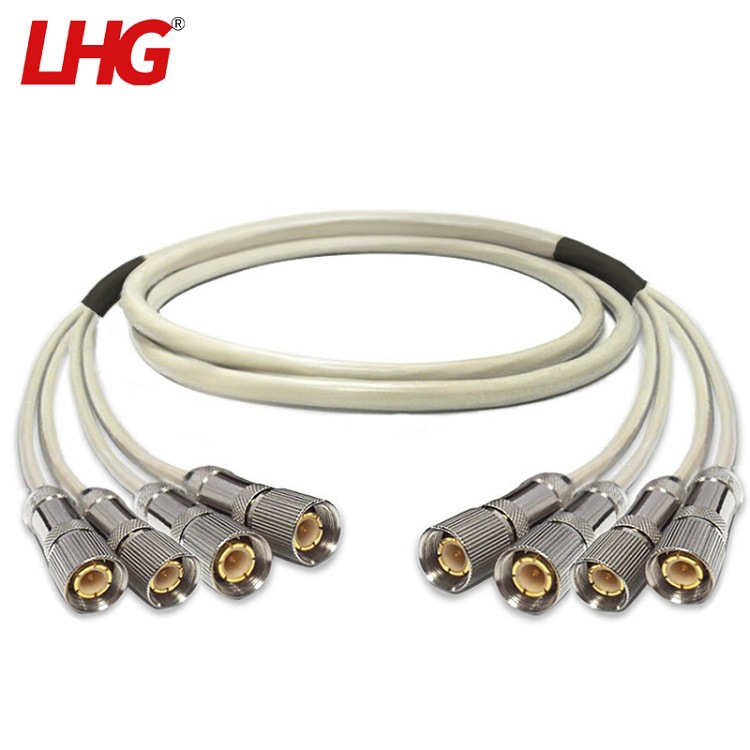 LHG 2M两兆线E1成品线SYV75-2-1同轴电缆DDF连接线L9-L9四芯