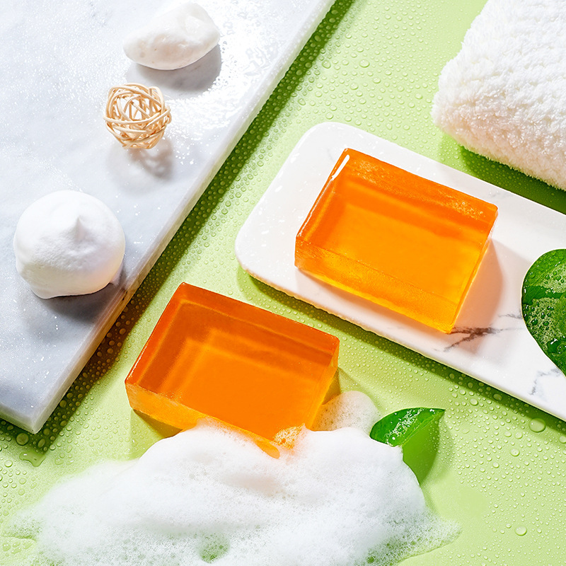 Agam Oil GuanJing Hand Facial Cleansing Brightening Mild Moisturizing essence Soap_voghion.com