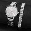 Silver + bracelet 1 (without box)
