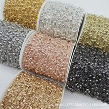 DIY饰品配件铁质加密链延长链条尾链古风服饰项链手链材料