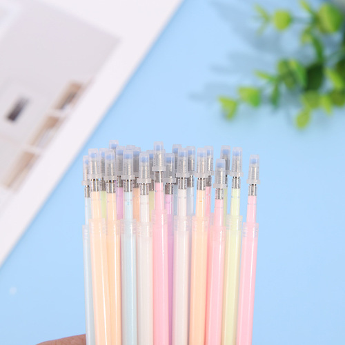 Manufacturer's dispensing pen refill plastic bundled notebook pen replacement refill student children's handmade learning stationery