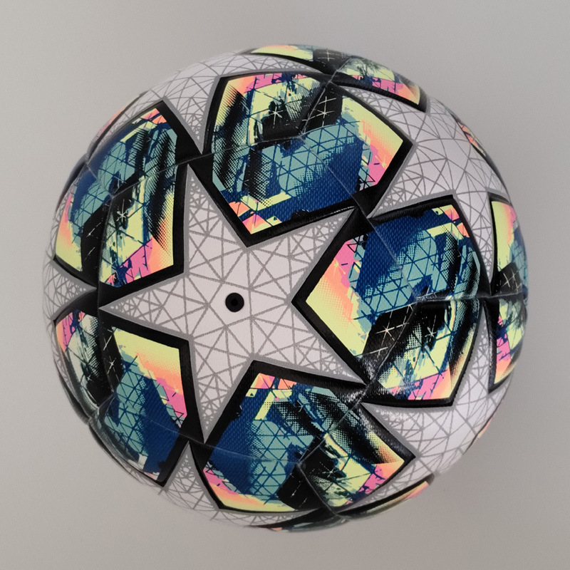 Fábrica al por mayor No. 5 pegamento de fútbol 4mm de espesor a prueba de explosiones y resistencia al desgaste entrenamiento TEMU Amazon una generación