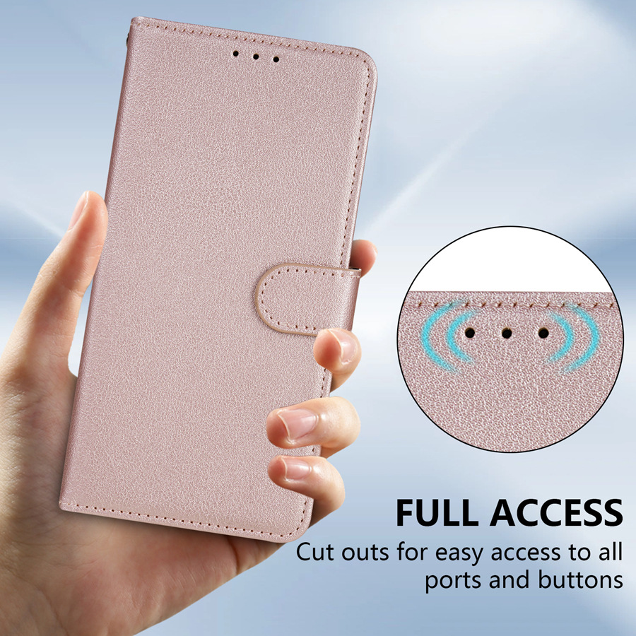 Suitable For Samsung S25UltraS24FES2322 Mobile Phone Flip Leather A16A17A55A56 Card Slot Protective Case_voghion.com