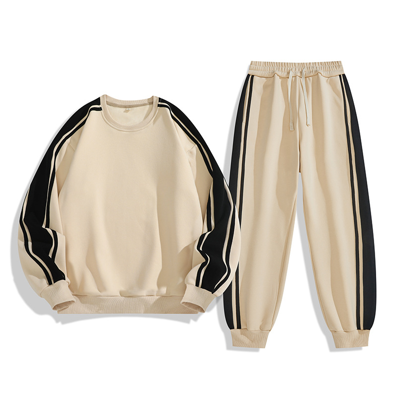 Men's Clothing Cross border casual sports suits for men in spring and autumn, trendy brands, loose sweatshirts, couples' suits, pants_voghion.com