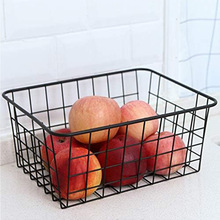 跨境专供简约厨房置物架果蔬零食玩具收纳桌面化妆品梳妆台菜篮子