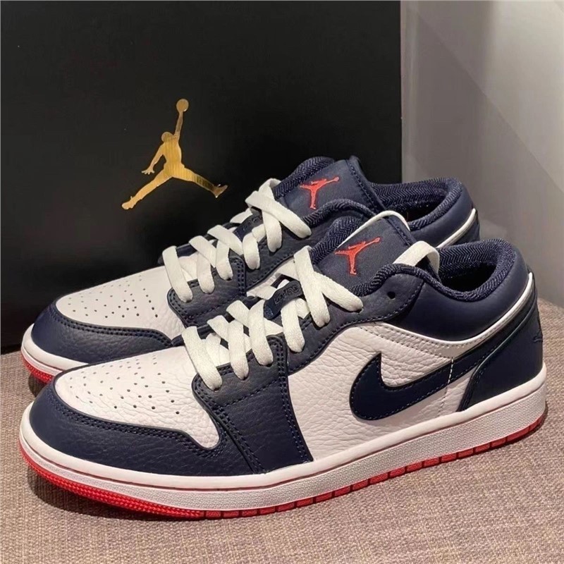 AJ1 로우탑 미드나잇 블루 (마찰음 + 초고속 배송)