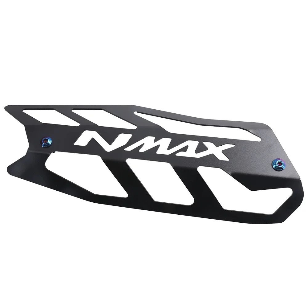 Suitable for Yamaha Nmax155 Modified Exhaust Pipe Cover Aluminum Alloy Anti-Scalding Exhaust Protective Cover Decorative Accessories
