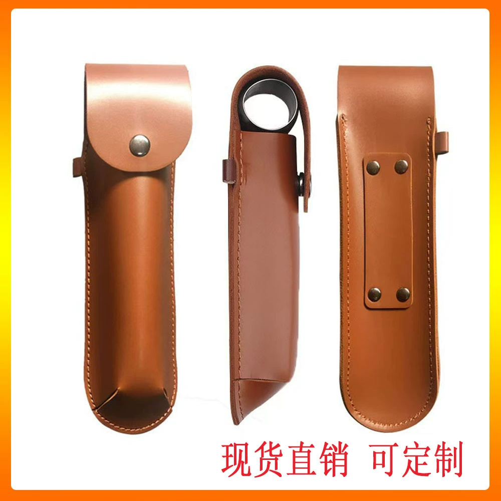 Ключ-сверло для джунглей, кожаный чехол, уличное сверло, подвесной защитный чехол на талии, ручной инструмент, тактический