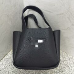 P家复刻春季新品手提隔层菜篮子手拎托特包toto倒三角时尚斜挎包
