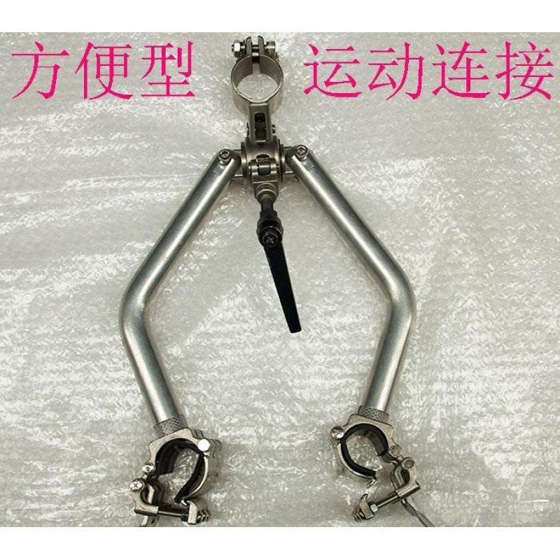 运动轮椅拆卸方便驱动头连接器残疾车头组件牵引头电动车头链接架
