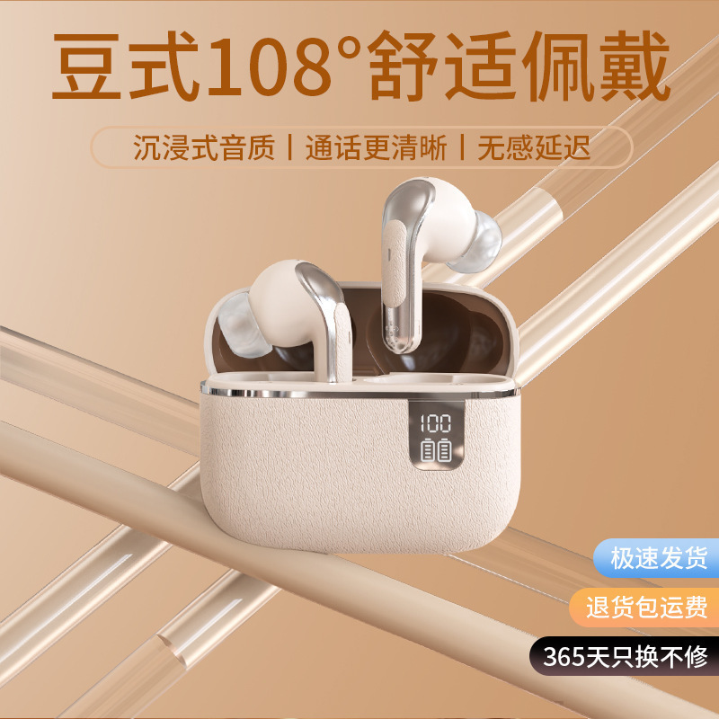 新しい NE109-NE108 新しい Bluetooth ヘッドセット ワイヤレス ノイズ リダクション スポーツ セミインイヤー超長バッテリー寿命|undefined