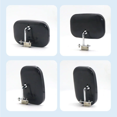 Stainless Steel Car Auxiliary Mirror: Large field of view rear view auxiliary mirror