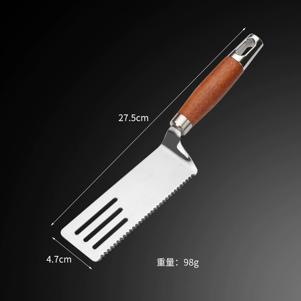 430 Red Sandalwood Handle B Cake Scraper