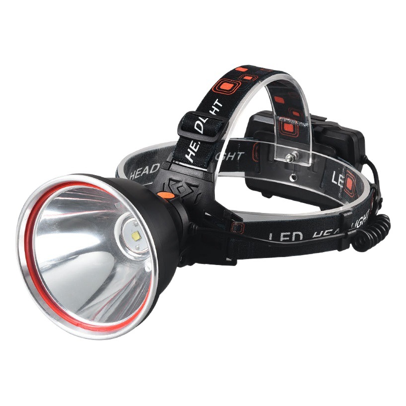 Fuerte luz LED faro recargable de largo alcance para acampar al aire libre lámpara de pesca larga resistencia lámpara de minería de inducción montada en la cabeza al por mayor