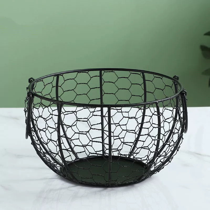Керамическая корзина для яиц, фруктовая корзина, мусорная корзина синия керамическая кухонная полка хранения, керамическая корзина, корзина хранения искусства из железа