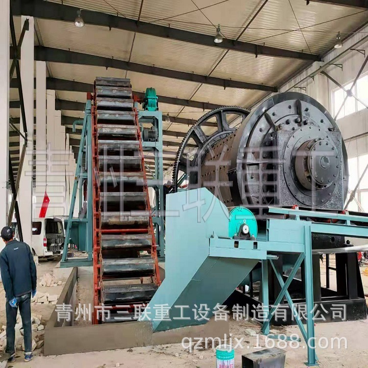 青州三联挖斗洗砂机筛选粒度大沙子流失少处理量大清洗脱水分级