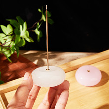 创意玉石香插香托茶宠茶台摆件 家用线香沉香熏香炉文创礼品批发