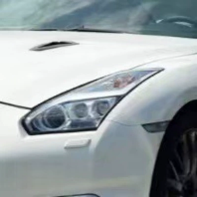 Patrol blackened headlight film, Loulan | Car headlight protective film - gt-r-headlights-transparent-model