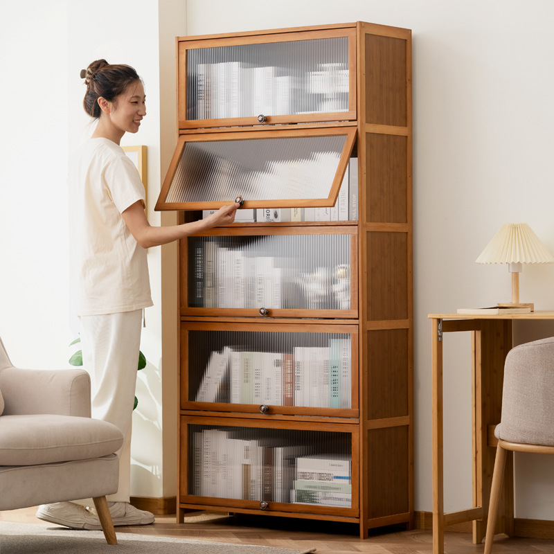 本棚着地リビング多層デスク寝室本ロッカー鉄置物棚