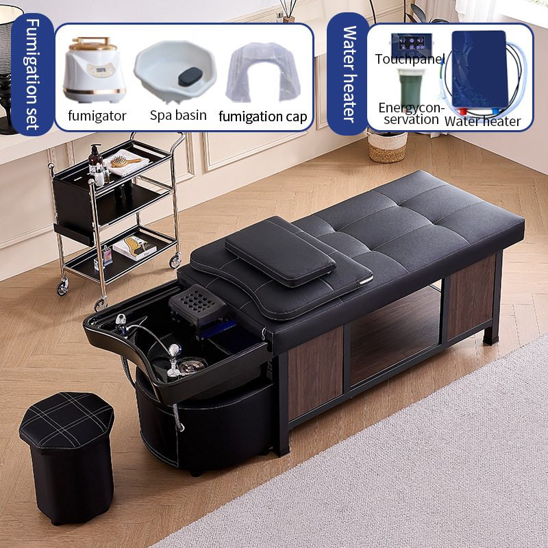 Cerámica - negro de grafito + calentador de agua + fumigador