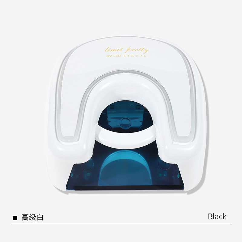 Estilo japonés profesional de uñas fototerapia tienda de luz de secado rápido de almacenamiento de energía led de mano no negro de mano inalámbrico portátil de gama alta