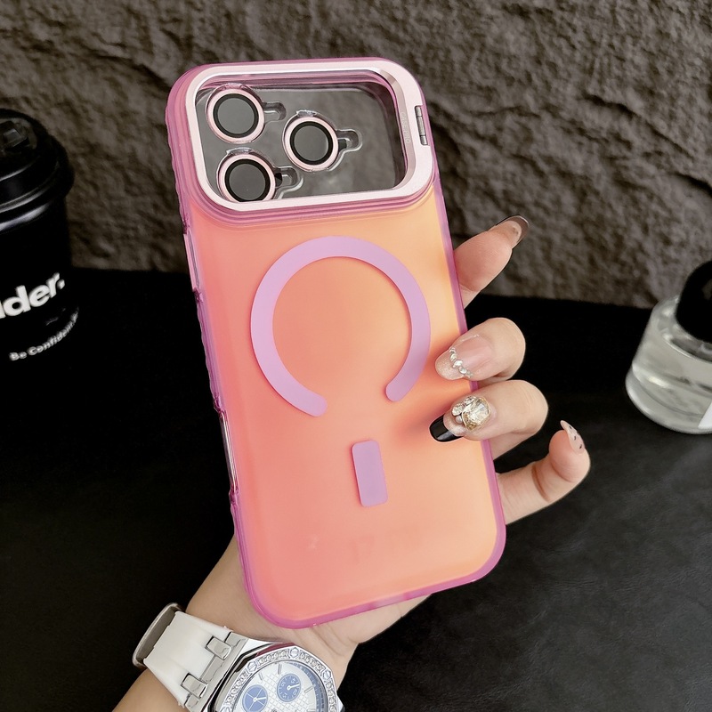 IMD磁吸镜头支架适用iPhone17promax防摔镜头膜苹果16全包手机壳|undefined