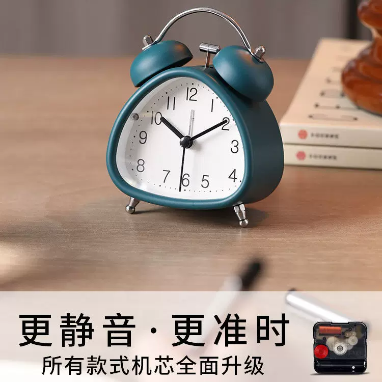 闹钟起床小闹钟叫醒学生用儿童初中生专用高中生大音量表闹铃代发