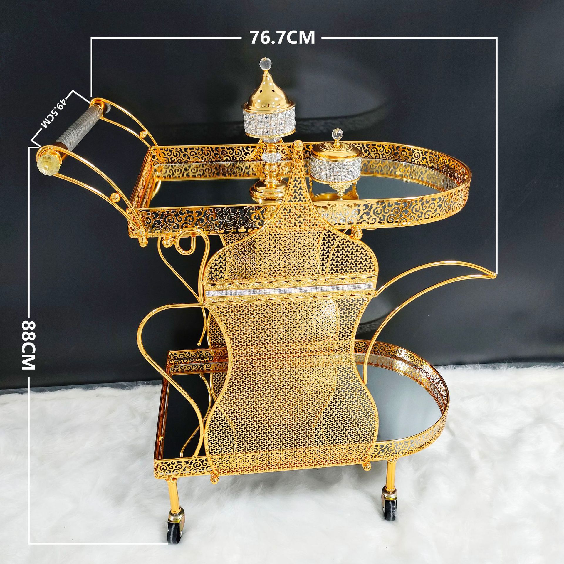 찻주전자 식당 카트