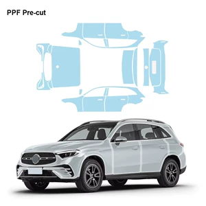 24-26 Mercedes-Benz GLC TPU Fərdi Kəsilmiş Çizilməyə Qarşı Boya Filmi