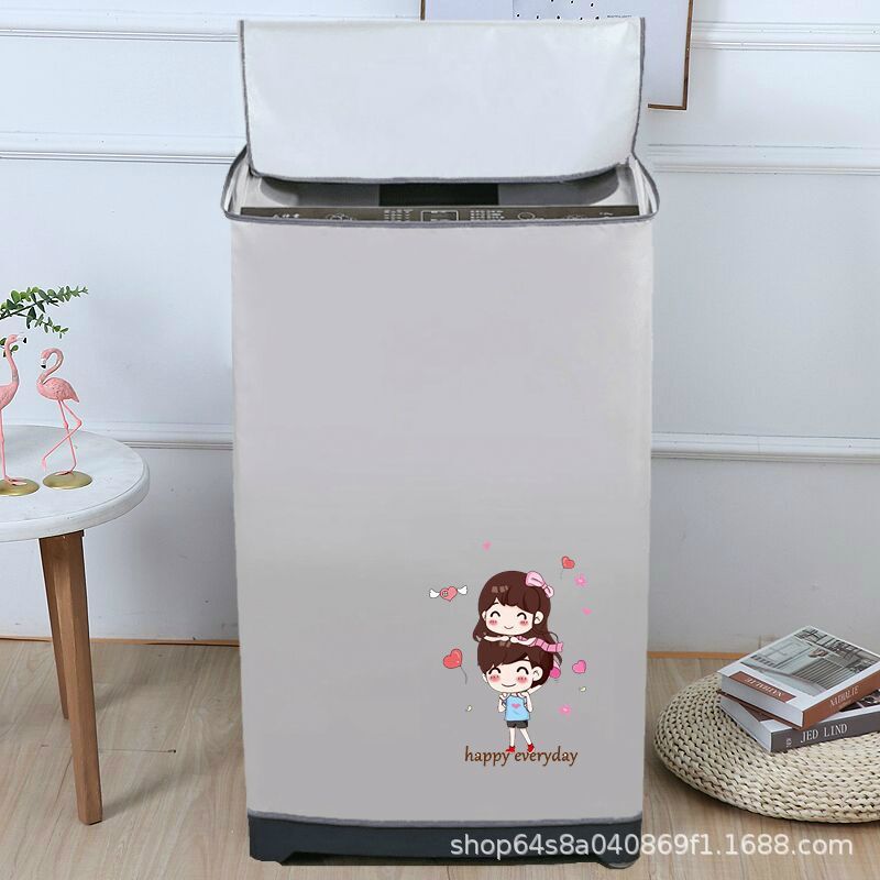洗濯機カバー防水日焼け止めオックスフォード布全自動波輪通用上蓋防塵厚手メーカー卸売り|undefined